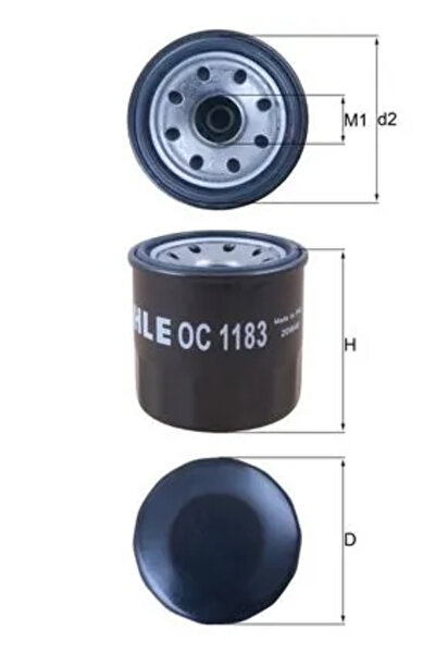 MAHLE Oil Filter Mazda 2/3/6