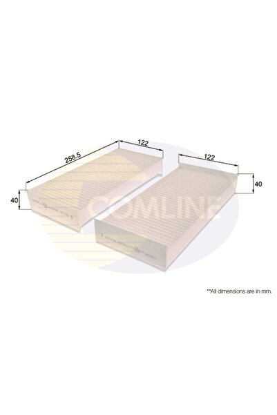 Comline Filtru Aer Habitaclu Mercedes-Benz 124 Limuzina/E-Class/S-Class