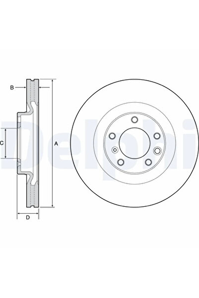 DELPHİ Disc Frana Mercedes-Benz G-Class