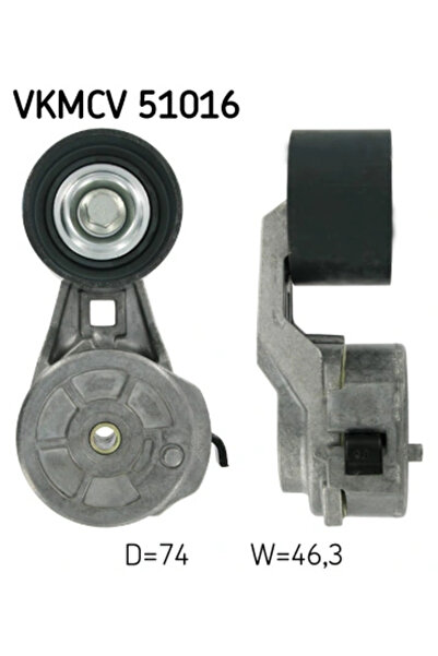 SKF Обтегач на ремък Ангренажен ремък Mercedes-Benz Actros