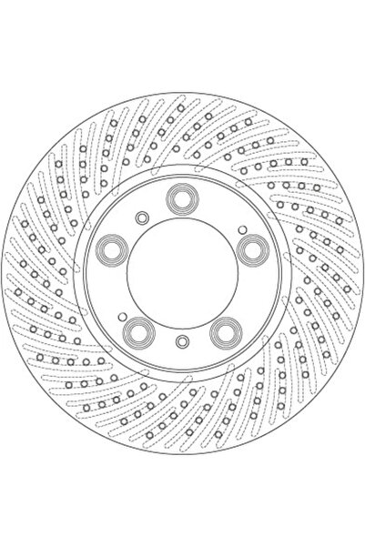 TRW Disc Frana Porsche 911/Boxster/Cayman