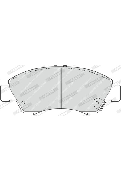 FERODO Set Placute Frana,frana Disc Honda Civic Vi Fastback (ma, Mb) 1995-200...