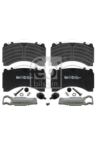 FEBI BILSTEIN Комплект спирачни накладки дискови спирачки заден мост Mercedes...