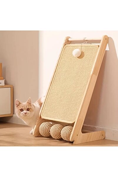 Yonga Sanat Atölyesi Cat Scratching Post, Play and Scratching Platform