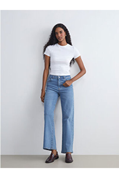 LC Waikiki Plus New Season Wideleg Women's Jean Pants