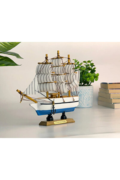 stfast st El Yapımı Ahşap Yelkenli Gemi Gulet Maket Dekoratif Hediye Ofis Ev ...