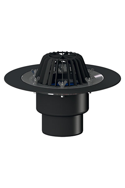 Other Receptor gravitațional de acoperiș DN110 vertical cu coș pentru frunze ...