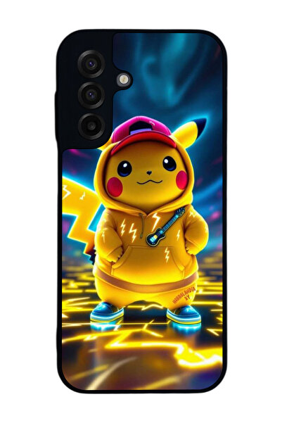 Aksel Kılıf غطاء متوافق مع هاتف سامسونج جالاكسي A17، أسود غير لامع، سيليكون ن...