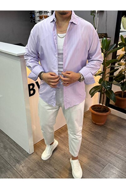 BYATA MENS STYLE Чоловічий смугастий гольф