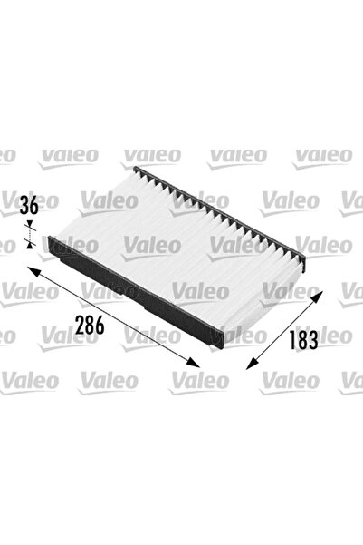 VALEO Filtru Aer Habitaclu Citroen C2/C3 1/C3 2 Peugeot 307/308 1/308 Cc 2000...