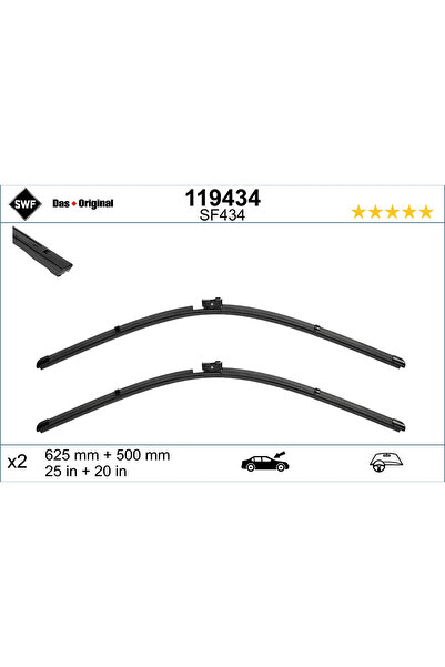 SWF Lamela Stergator Fata Audi A6 Allroad C8/A6 C8/A7 2015-2022