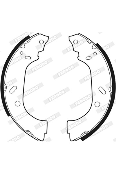 FERODO Set Saboti Frana Citroen Evasion Microbus/Jumpy 1/Xsara Fiat Scudo Bus...