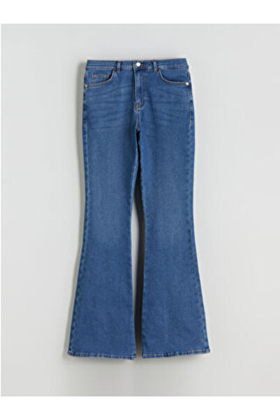 LC Waikiki M1 Sezon Indigo Flare Women's Jean Pants