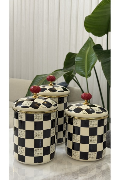 Paçi 3'LÜ BAHARATLIK KAVANOZ - ELİTE CLASS 13-15-17 CM