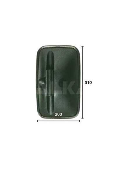 Alkar Външно огледало за кабина на Nissan Cabstar, дясно