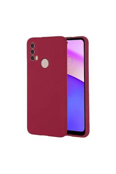 Motorola Husă compatibilă Moto E20 din silicon catifelat cu protecție pentru ...