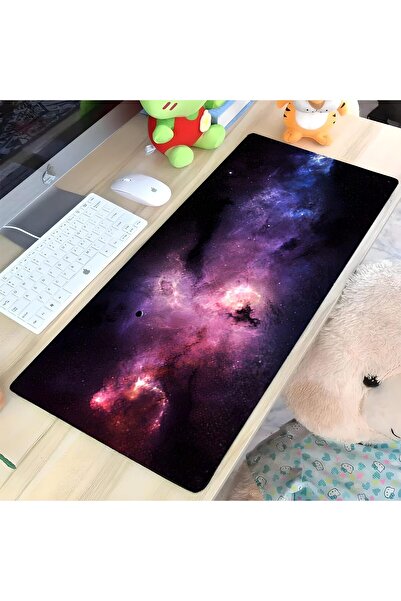 Other Podkładka mata gamingowa na biurko pod mysz XXL 80 x 40 cm - kosmos