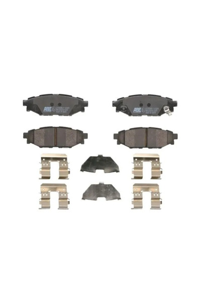 Abe Комплект спирачни накладки за дискови спирачки заден мост Porsche 911 Sub...