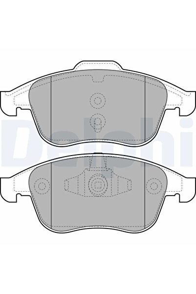 DELPHİ Set Placute Frana Frana Disc Renault Laguna 3/Laguna Cupe/Megane 3