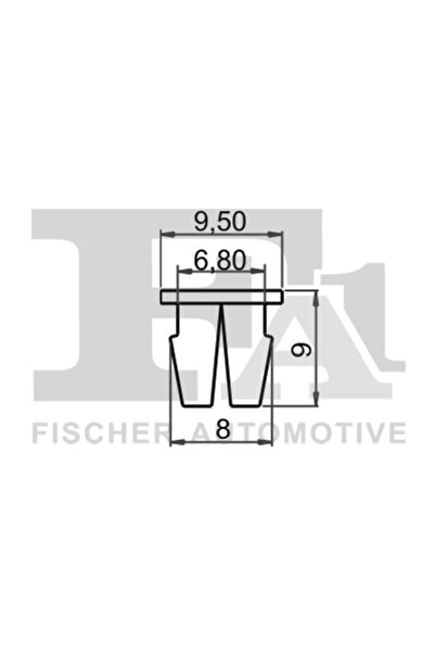 FA1 Clips, Acoperire Decorativa Si Protectie Alfa Romeo Brera (939_) 2006-201...