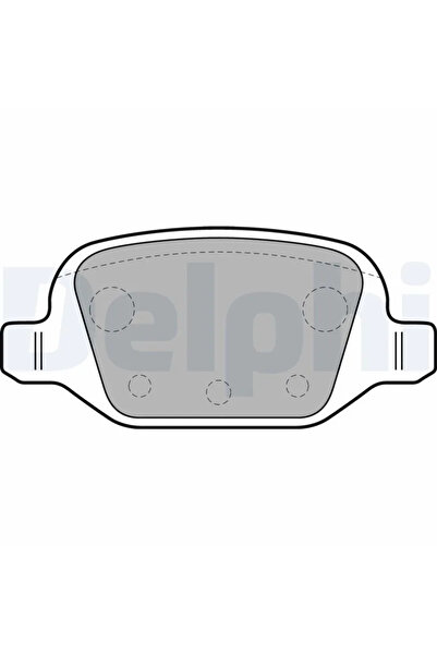 DELPHİ Комплект накладки за дискови спирачки Abarth 500 / 595 / 695/500C / 59...