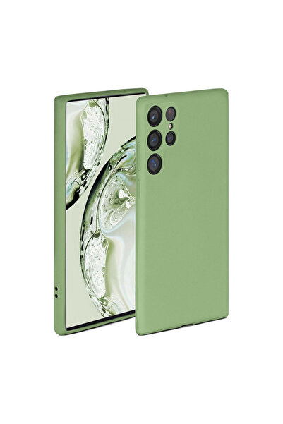 Samsung Carcasă compatibilă cu Galaxy S22 ULTRA, fabricată din silicon catife...