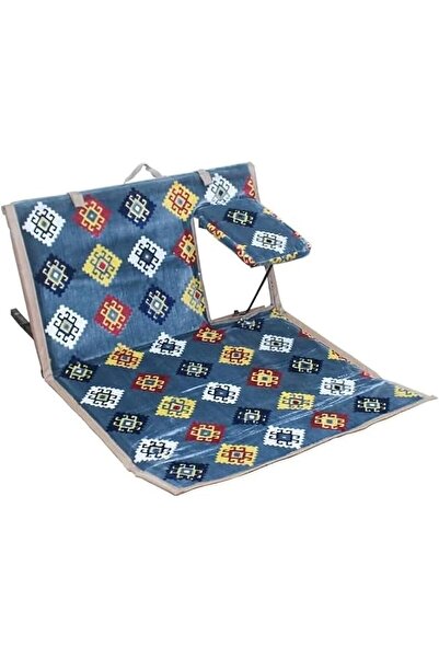 BUNCA Foldable and adjustable floor seat for trips, camping, and the beach; s...