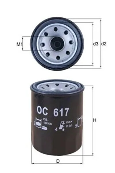 KNECHT Маслен филтър Хонда Акорд 2/Акорд 3/Акорд 4