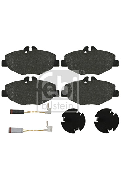 FEBI BILSTEIN Комплект спирачни накладки за дискови спирачки, преден мост Mer...