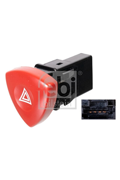 FEBI BILSTEIN Comutator Lumini De Avarie Nissan Primastar Bus/Primastar Caros...