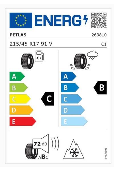 Petlas 215/45R17 TL 91V REINF. SNOWMASTER 2 SPORT