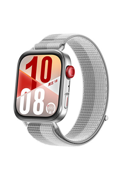 Nextron Huawei Watch Fit 4 / Fit 4 Pro / Fit 3 Uyumlu Spor Hasır Örgü Cırtlı A+kalite Rahat Hasır Kordon