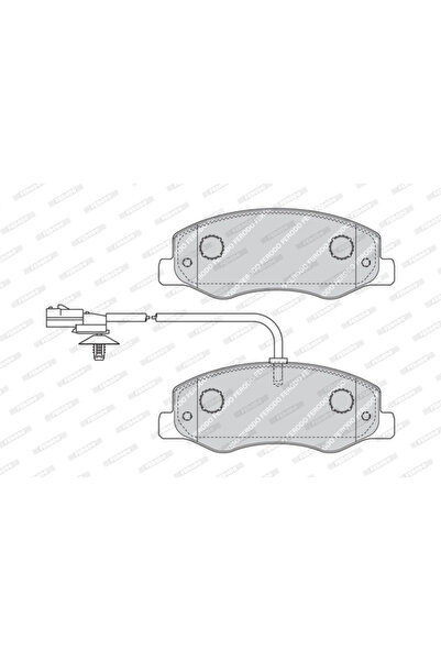FERODO Set Placute Frana Frana Disc Nissan NV400 Caroserie/NV400 Platou / Sas...