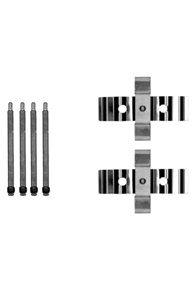 TEXTAR Set Accesorii Placute Frana Hyundai Genesis Cupe Jeep Grand Cherokee 4