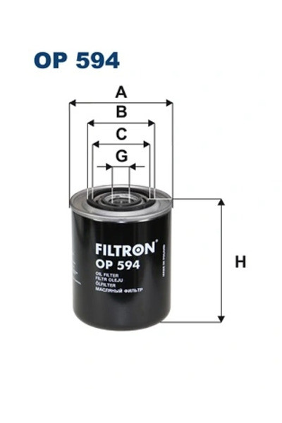 Filtron Filtru Ulei Fiat 90/F Iveco Eurocargo 1-3/Zeta