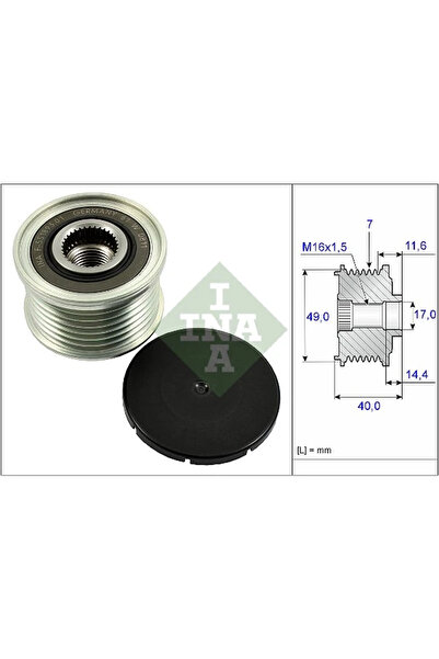 FAG Sistem Roata Libera Generator Bmw X5