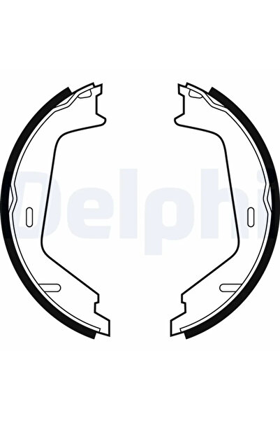 DELPHİ Volvo S60 1/S80 1/V70 1 brake shoes set