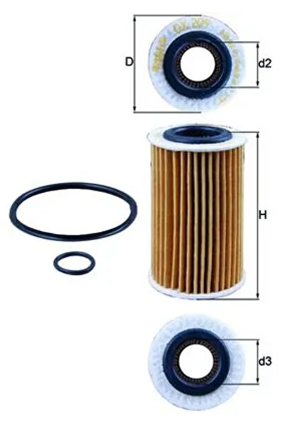 KNECHT Filtru Ulei Renault Clio 2/Clio Symbol 1/Kangoo