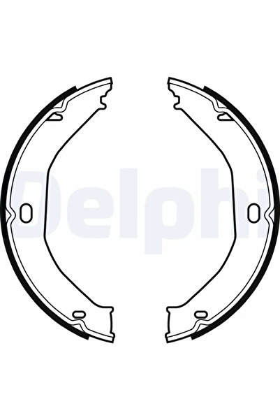 DELPHİ Set Saboti Frana Chevrolet Avalanche/Silverado 1500/Silverado 2500 Cre...