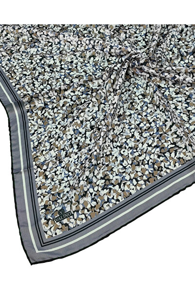 mim eşarp Eșarfă din șifon cu model floral Valino – 90x90 cm