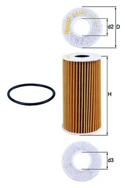 KNECHT Filtru Ulei Nissan 10-Trail 2/Qashqai 1 Renault Espace 4/Koleos 1/Lagu...