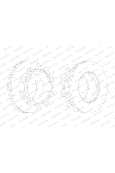 FERODO Disc Frana Neoplan Starliner