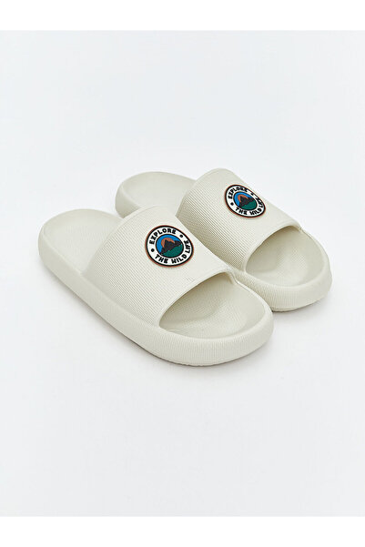 LC Waikiki Ανδρικές παντόφλες με μονό λουράκι με στάμπα Özmarka New Season