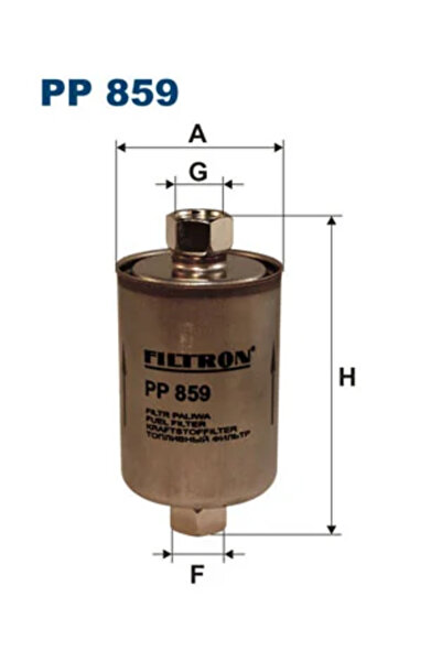 Filtron Filtru Combustibil Chevrolet Beretta Cupe (1_37) 1991-1996 Benzina