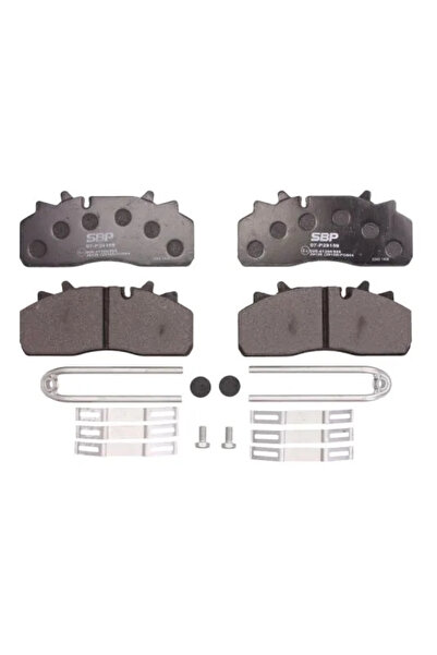 SBP Комплект спирачни накладки за дискови спирачки за заден мост Daf Cf/Lf 55