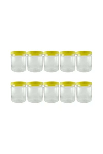 OEM Pet Borcan 1L Cu Capac 12BUC/SET