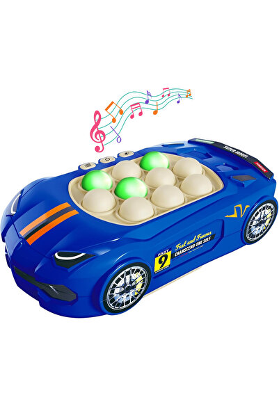 JOYFUL CHİLD Işıklı Stres Oyuncağı Pilli Oyuncak Araba Tasarımlı Pilli Popit ...