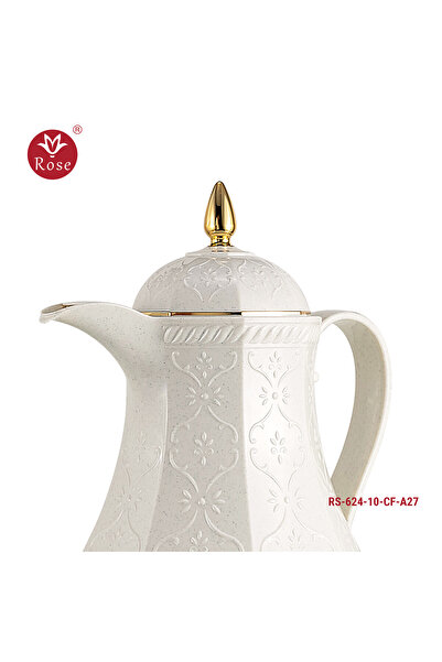 Rose Classic pattern tea and coffee thermos set, consisting of 2 thermoses, Rose 624, capacity 1 liter for coffee and 1 liter for tea