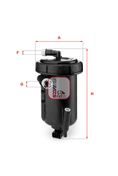 SOFIMA Filtru Combustibil Citroen Jumper 2 Bus/Jumper 2 Caroserie/Jumper 2 Pl...