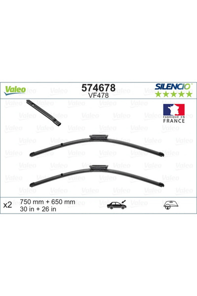 VALEO Lamela Stergator Fata Renault Scenic 3